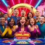 orang bergembira menang slot online